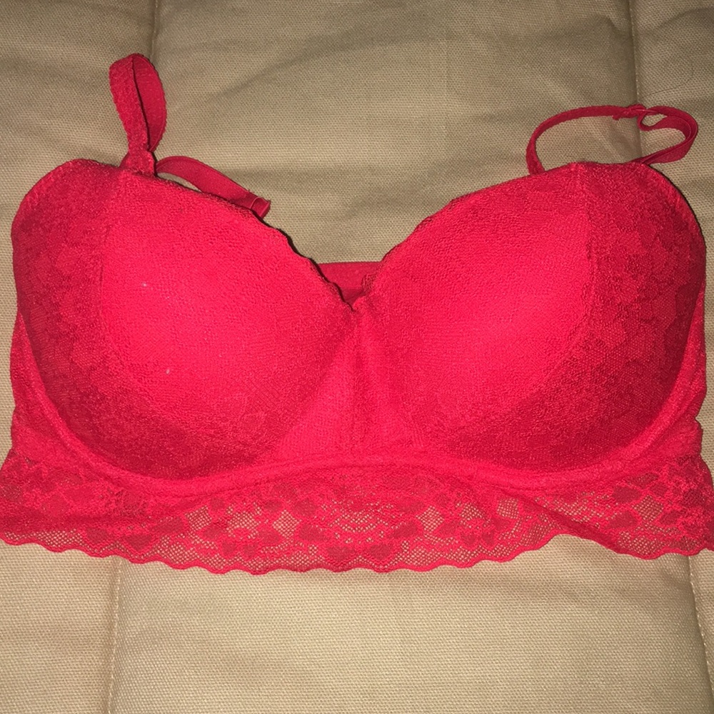 Floral lace bralette
